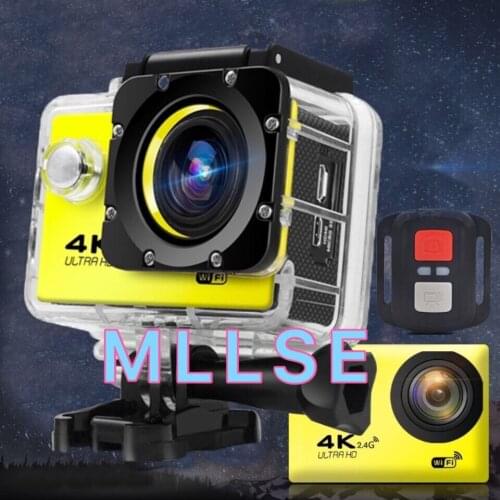 New Original Action Camera Ultra HD 4K 30fps WiFi 2.0-inch 170D Underwater Waterproof Helmet Video Recording Cameras Sport Cam
