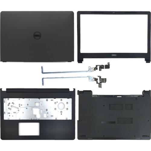 New Orig 0vjw69 06c63x 04f55w 00mrcr for dell inspiron 15 3565 3567 lcd back cover lcd back cover front frame palm support botto