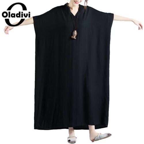 Oladivi Short Sleeve Dresses