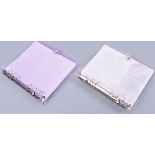 200 Pockets PVC Portable Photo Album Jelly Color Album For Name Card Fits Photos Album De Photos