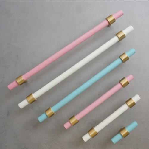 Natural Wood Furniture Handle Kitchen Cabinet Door Handles Drawer Pulls Beech Wooden Handles for Furniture Hardware 1pcs