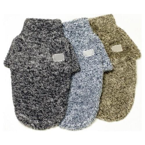 Winter Warm Dog Sweater Dog Clothes Leisure Dogs Jersey Sweater To Keep Pet Clothing Coat For French Bulldog Chihuahua