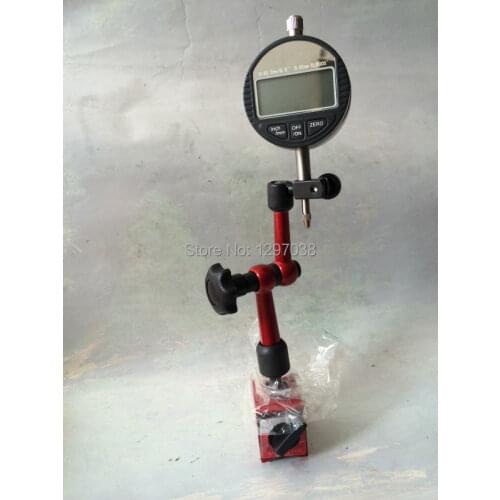 1pcs Universal Magnetic stand +1pcs good quality! 0-12.7mm/0.5" x0.01mm digital dial indicator electronic dial gauge