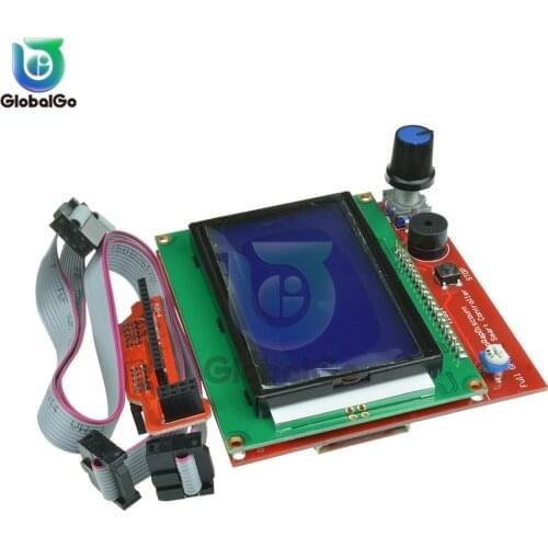 12864LCD Display 3D Printer Parts LCD Control Panel Smart Controller