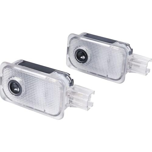 2PCS LED Car Door Welcome Logo Projector Lights Ghost Shadow For Subaru Forester Outback Legacy XV Impreza Tribeca Accessories