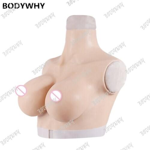 2020 False Ninja Crossdressing New Silicone Breasts Fake Breasts Fake Chest Silicone Chest Plus Size Women Bras