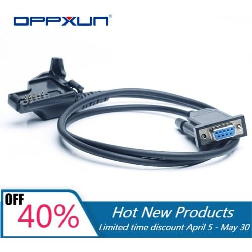 2021 OPPXUN RPC-MHT1K Programming Cable for Motorola Walkie Talkie HT1000 MTS2000 XTS3000 GP900 GP9000 XTS350 MTX2000 Ham Radio