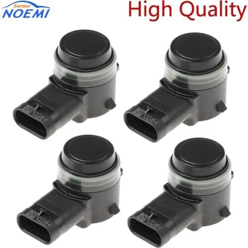 4Pcs 5YV68TRMAA PDC Parking Sensor For Chrysler Distance Control Sensor Car Detector Black Color