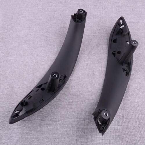51417279312 1 Pair 51417279311 Rear Black Inner Trim Door-Pull Handle Fit for BMW 3' F30 F31 F34 F35 F80 4' F32 F33 F36 F82 F83
