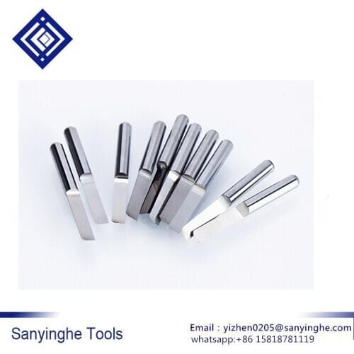 Free shipping cnc tools 10 pcs/lots 3.175mm one flute column milling cutter cnc end mill cnc woodworking engraving machine