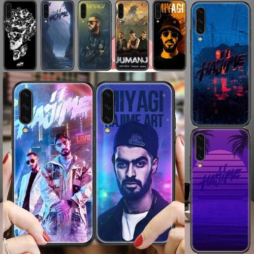 MiyaGi Andy Panda Hajime Phone case For Samsung Galaxy A 3 5 7 8 10 20 21 30 40 50 51 70 71 E S 2016 2018 4G black painting