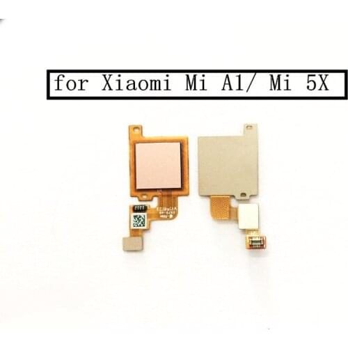 For Xiaomi Mi A1 Mi 5X Fingerprint Flex Cable Touch ID Sensor Return Key Menu Button Flex Cable Replacement Repair Spare Parts