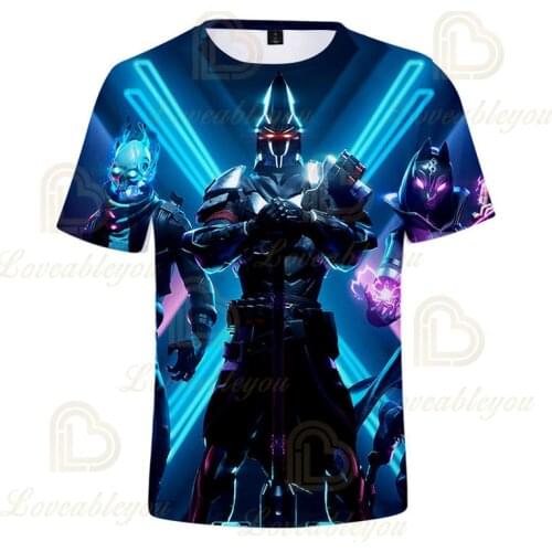 3D Printed T Shirt Summer Men Women Harajuku T-shirt Gaming Oversized Tshirt Teenager Hiphop Tee Short Sleeve