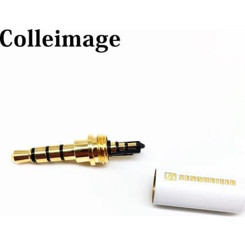 HIFI 3.5 mm Plug Audio Jack 4 Pole Gold Plated Earphone Adapter Socket for DIY Stereo Headset Earphone Headphone for Repair
