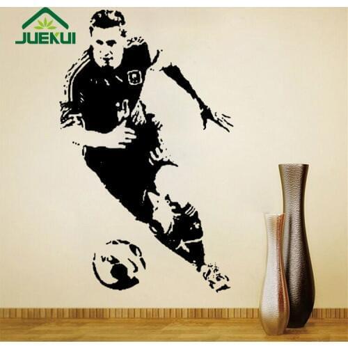 Play Football Removable Wall Stickers Superstar for Living Room Movement Sticker Vinyl Decals Boys Bedroom Decor K472