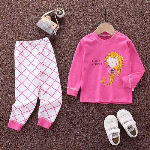Baby Girl Clothing Sets Baby Boy Clothes for Baby Casual Cartoon T-shirt+Pants 2Pcs Outfits Suit Newborn Clothes Infant Clothes