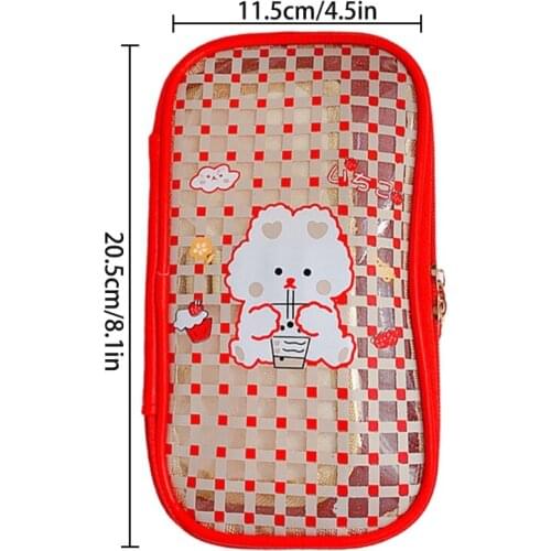 Fashion Bear Cosmetic Cases Pencil Case Organizer Large Capacity Pencil Pouch School Supplies for students Adults