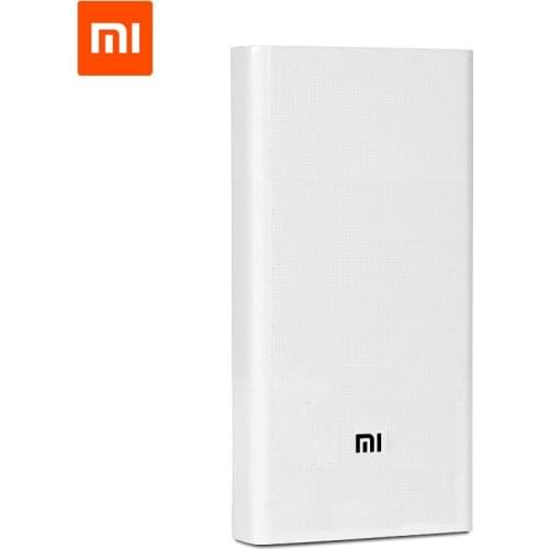 Original Xiaomi Portable Power Bank 3 20000mAh Charger Support QC3.0 Dual USB Mi External Battery Bank 20000 For Smart Phones