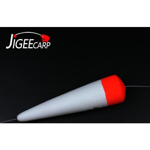 JIGEECARP 1/2pcs Catfish Pike Live Bait Float 15g 20g 30g Buoyancy EVA Inline Bobber Float Saltwater Fishing Floats Accessories