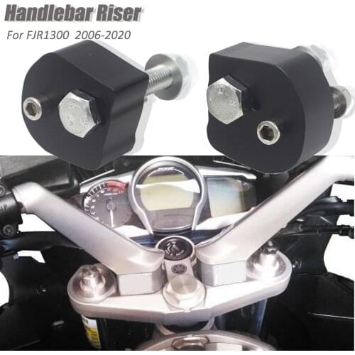 Handlebar Riser for Yamaha FJR1300 FJR 1300 2006-2019 2018 2017 2016 2015 2014 2013 2012 2011 2010 Silver Motorcycle Accessories