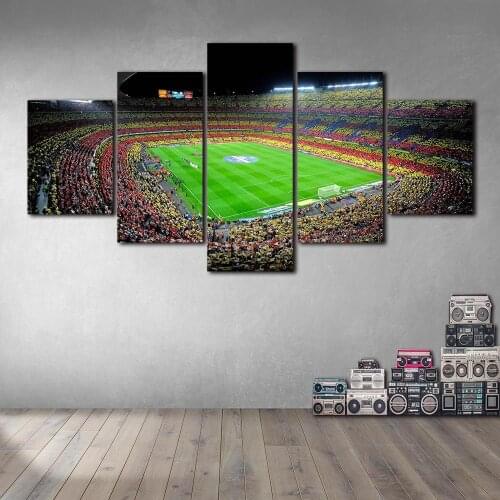 Canvas Poster Camp Nou Stadium Wall Art Print Painting Wall Pictures Bedroom Decor No Frame