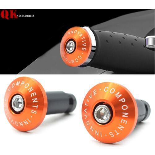 R QIANKONG 7/8''22 Motor Handle Grip Bar For Kawasaki Ninja 250 z800 ZX6R Z900 Z1000SX Z1000 Z250 Z650 Z750 Z750R