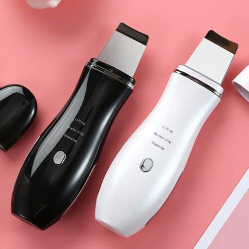 Peeling Spatula Cleaner Ultrasonic Skin Scrubber Cavitation Peeling Facial Peeling Exfoliating Spatula Peeling Beauty Instrument