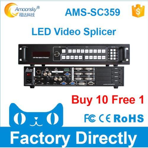 Three-image splicing processor like vdwall lvp608 led video wall controller for p8 led wall display indoor outdoor