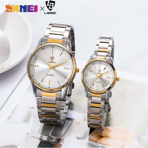 2020 Waterproof Men Women Quartz Watches Luxury Stainless Steel Bracelet Wristwatches Female Male Clock relogio masculino L1016