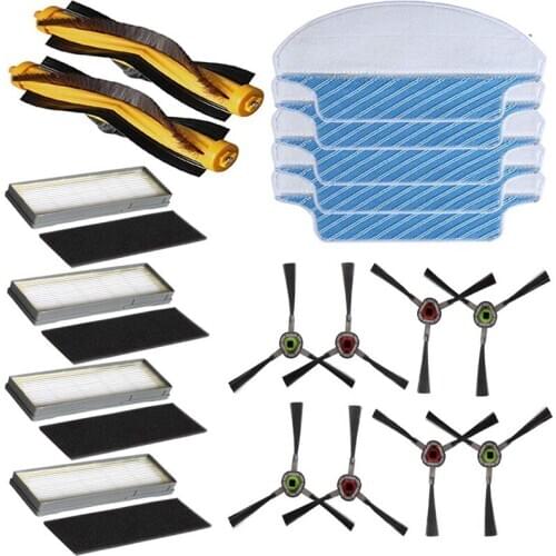 Replacement Ecovacs Accessories Main Brush/Side Bursh/Filters/Mop Clothes For Ecovacs Deebot M80 M80 Pro M81 M81 Pro Deebot M80