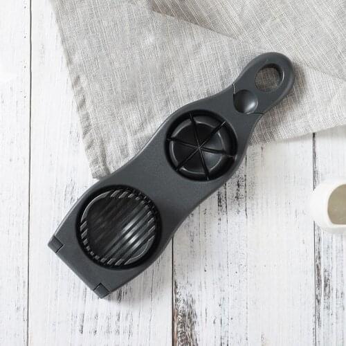 2 in 1 Stainless Steel Egg Slicers for Boil Eggs Egg Cutter Splitter Dividers Kitchen Gadgets B1