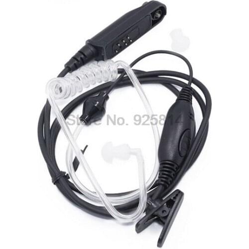 200pcs/lot Baofeng Waterproof Covert Air Acoustic Tube Headset Earphone For BaoFeng UV-XR BF-9700/A-58 UV-9R Plus Walkie Talkie