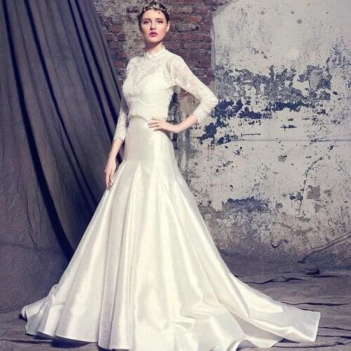 IVORY Formal Mermiad Satin Puffy Maxi Skirt Custom Made Elegant Evening Prom Party Occasion High Quarlity Long CHIC Skirts SAIA