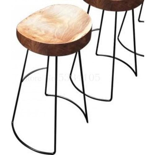 Bar Table Solid Wood Household Bar Table Balcony Table Creative Coffee