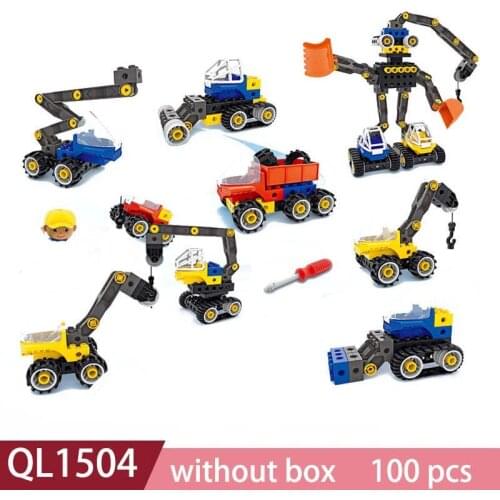 Children Large Particle Building Blocks Early Learning Building Blocks Educational Mechanical Engineering Robot Brick Child Gift