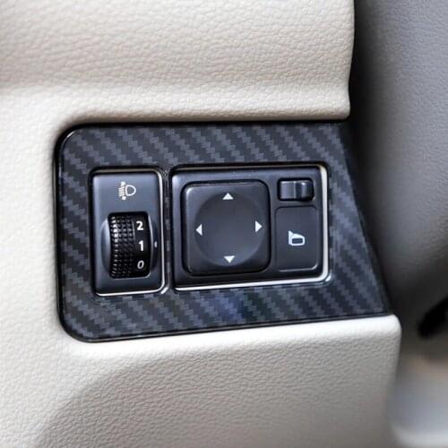 For Nissan NV200 2018 1PC ABS Car Interior Headlight Adjustment Button Cover Trim Molding Car Styling