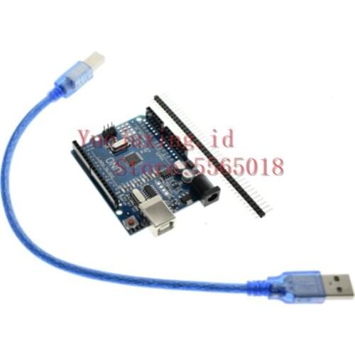 2pcs UNO R3 (CH340G)+wifi New version Improved UNO R3 (CH340G) Send data cable Send pin