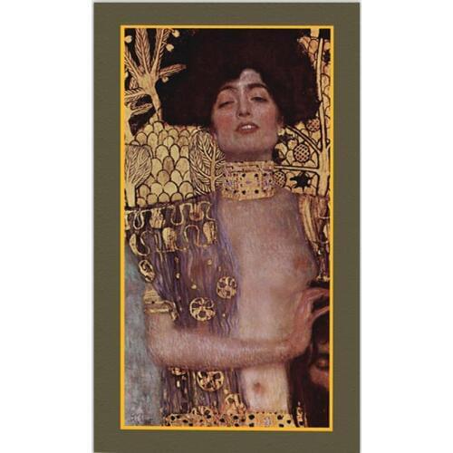 Handmade oil painting reproduction of Gustav Klimt modern wall art