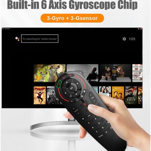 KEBIDU G30S Fly Air Mouse 2.4G Wireless G30 Voice Control Keyboard Motion Sensing Mini Remote Control For Android TV Box PC