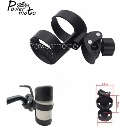Motorcycle Black Drink Holder Water Cup Bottle Holder For Stroller Pramy Bassinet Baby Trolley Bicycle ATV Car Accessories