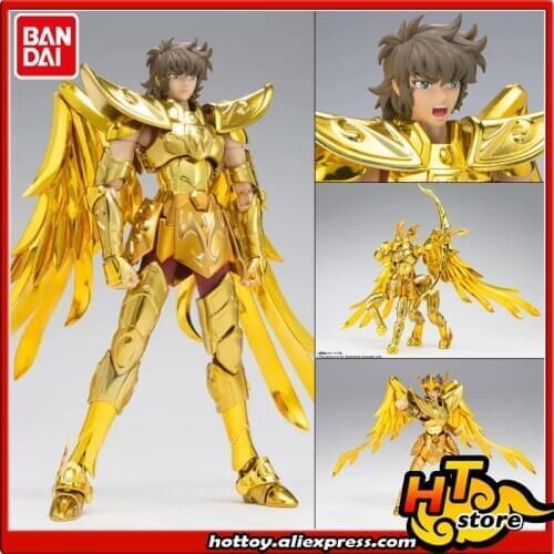 Original BANDAI SPIRITS Saint Cloth Myth EX Action Figure - Sagittarius Aiolos -Revived Ver.- and Baby Athena from "Saint Seiya"
