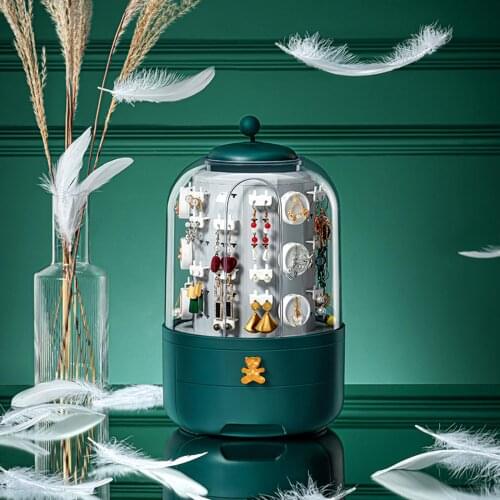 Necklace Jewelry Display Earrings Stand Holders Storage Showcase Organizer