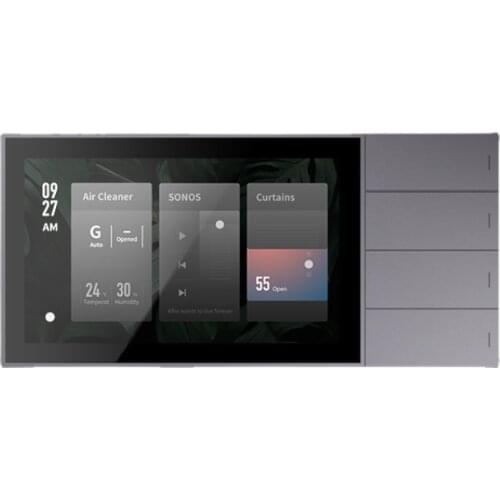 Home Automation Control Panel Domotica Intelligent AC/Curtain/Light Control Smart Control Center for Hotel Villa