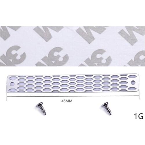 DJ Front Mesh Metal Grille for Xiaomi Mijia Smart Remote Control Jimny Modification Upgrade RC Car Parts Intake Grilles