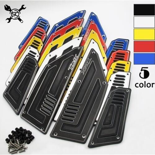 Motorcycle Footboard Steps Motorbike Foot For YAMAHA TMAX530 TMAX 530 T-MAX 530 2012 2013 2014 2015-16 Footrest Pegs Plate Pads