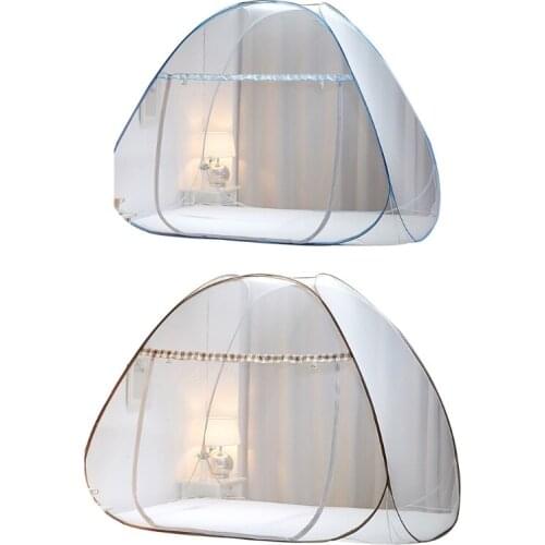 Portable Automatic Pop-Up Mosquitoes Net Installation-free Folding Student Bunk Breathable Netting Tent Bed Canopy