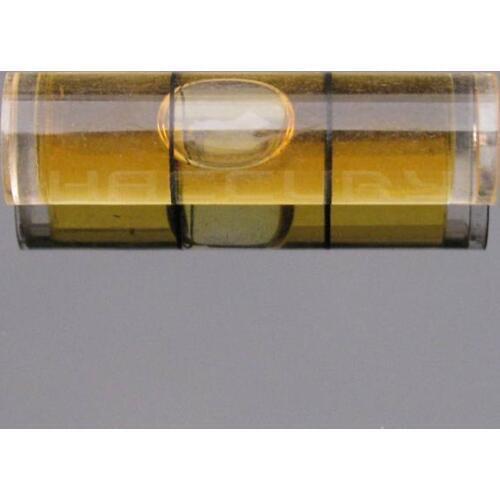 100 Pieces/Lot) 9.5*34 mm Yellow Color Level Bubble Mini spirit level Bubble spirit level