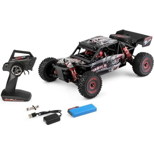 Wltoys 124018 Upgraded RC Brushless 124016 RTR 1/12 2.4G 4WD 70km/h RC Car Vehicles Metal Chassis Models Toys Off Road Model