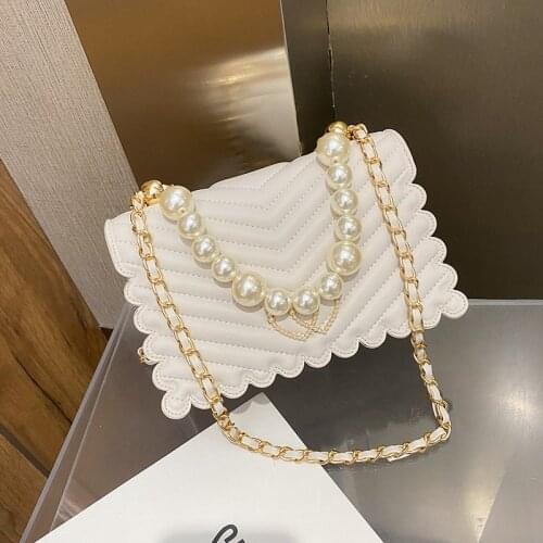 Pearl Fashion Bags for Women Crossbody Bag Small Chain Shoulder bag Purses Handbags Designer Women Messenger Bag Ladies party