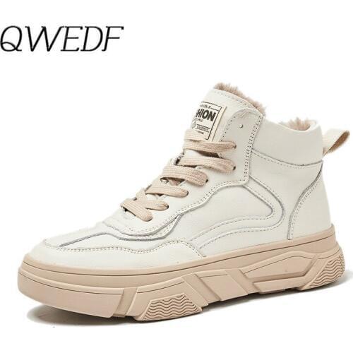 2019 New Fashion Women Casual Sneakers Trends Ins Female White Flats platform Spring Lace Up Vulcanized Shoes scarpe donna Z5-70